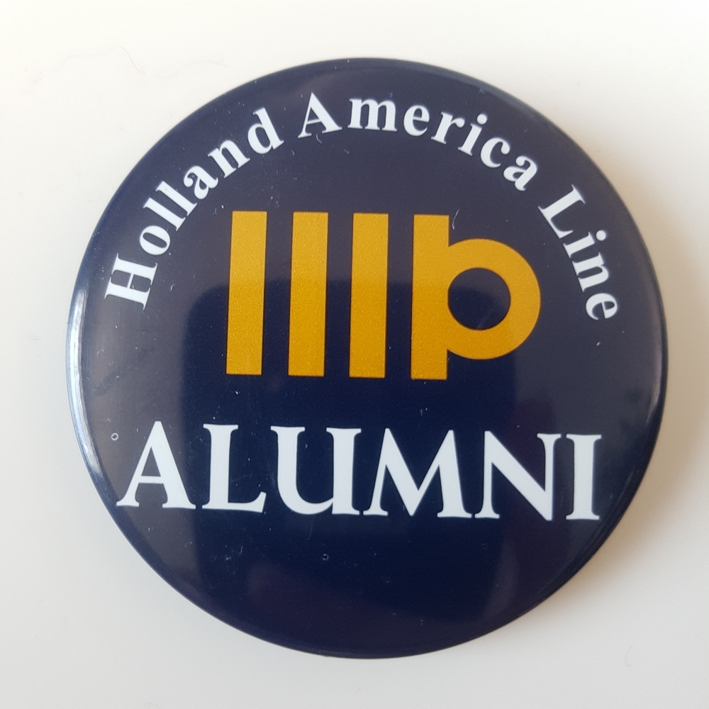 {FWP} [HOLLAND AMERICA] Alumni Button Pin